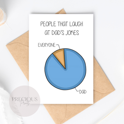 Funny Father's Day Card / Daddy's Day Card / Cute Father's Day Card