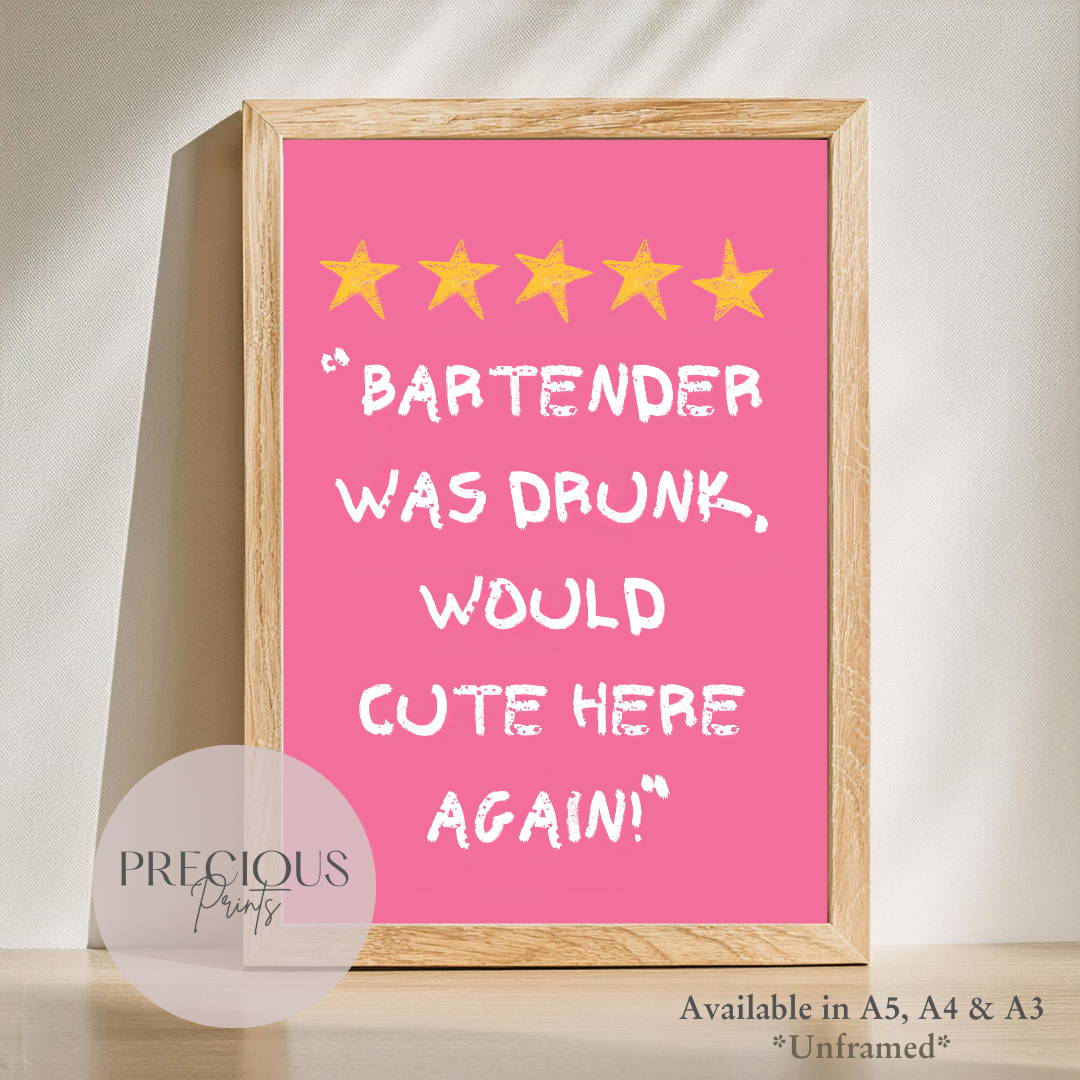 Preppy Alcohol Poster