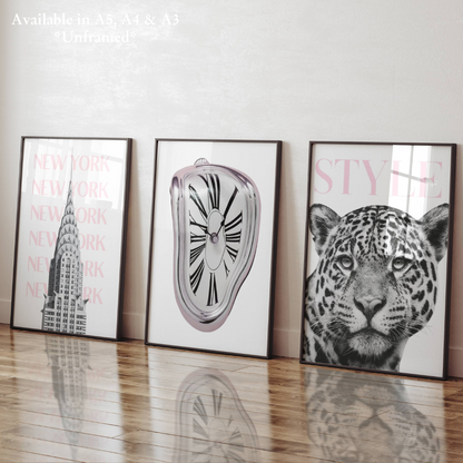 Set of 3 Leopard Prints