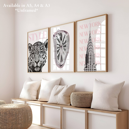 Set of 3 Leopard Prints