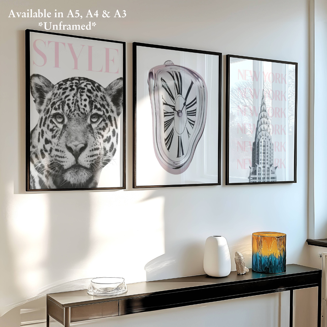 Set of 3 Leopard Prints