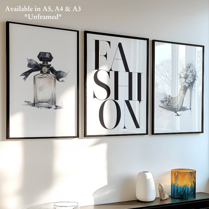 Set of 3 Fashion Prints