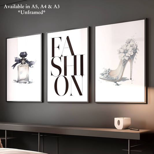 Set of 3 Fashion Prints
