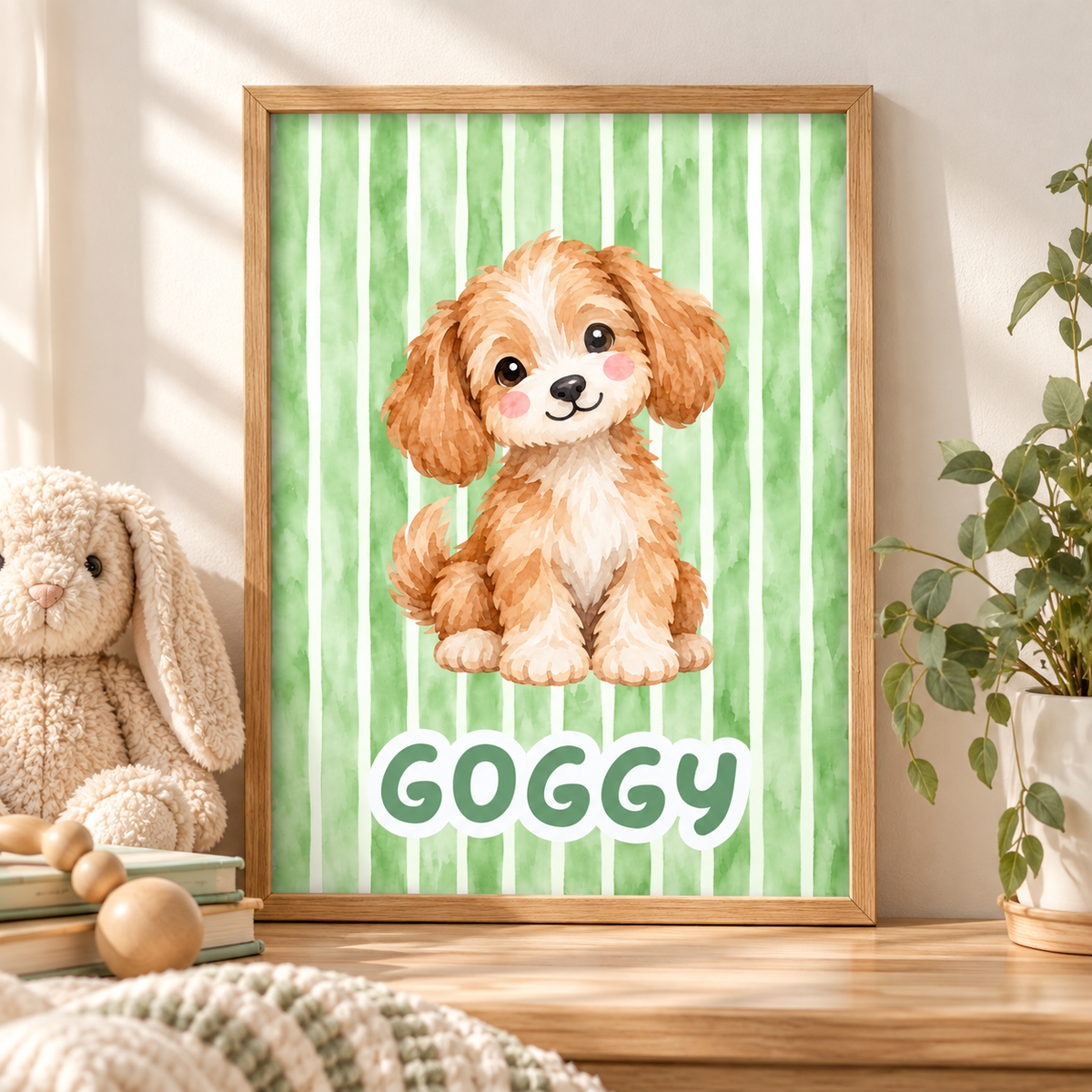 Personalised Toddler Words Print