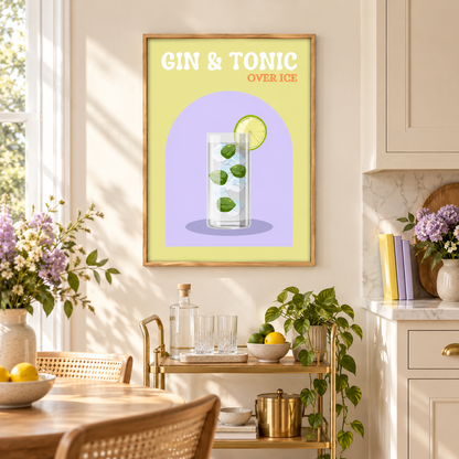 Gin & Tonic Print