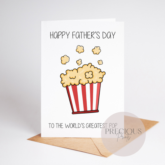 Funny Father's Day Card / Daddy's Day Card / Cute Father's Day Card