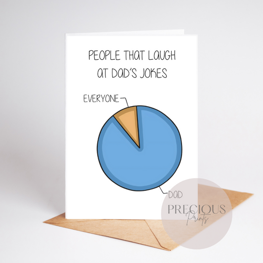 Funny Father's Day Card / Daddy's Day Card / Cute Father's Day Card
