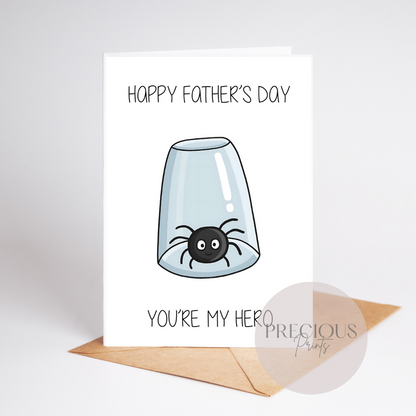 Funny Father's Day Card / Daddy's Day Card / Cute Father's Day Card