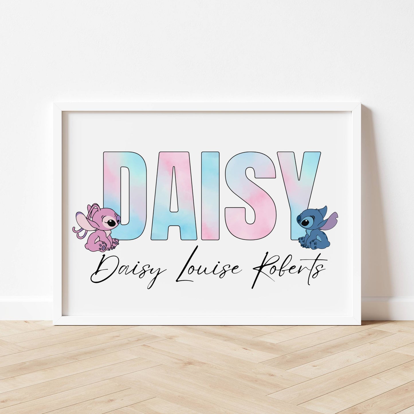 Personalised Stitch Print