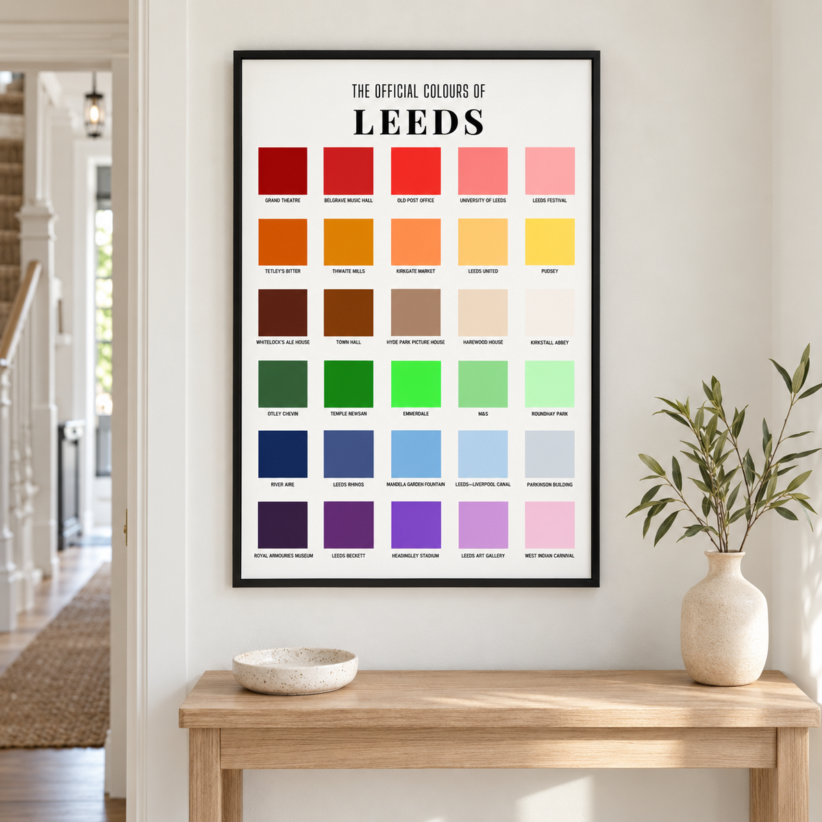 Leeds Wall Art Print