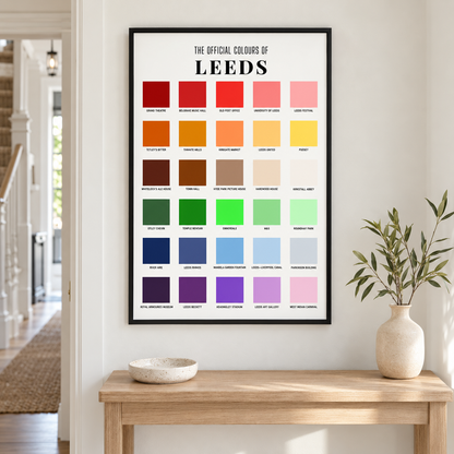 Leeds Wall Art Print