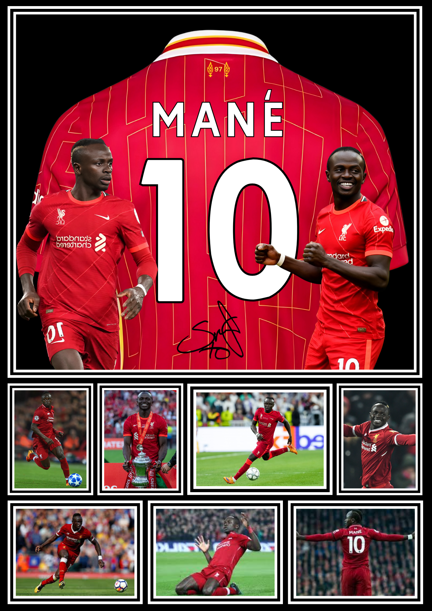 Sadio Mané Print