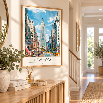 New York Wall Art Print