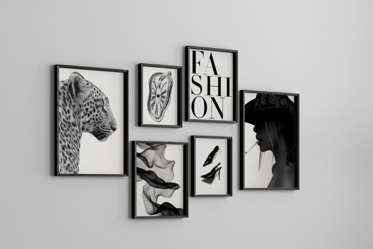 Leopard Skateboard Print