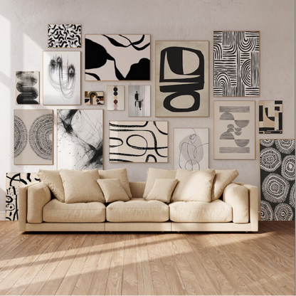 Set of 3 Abstract Gallery Wall