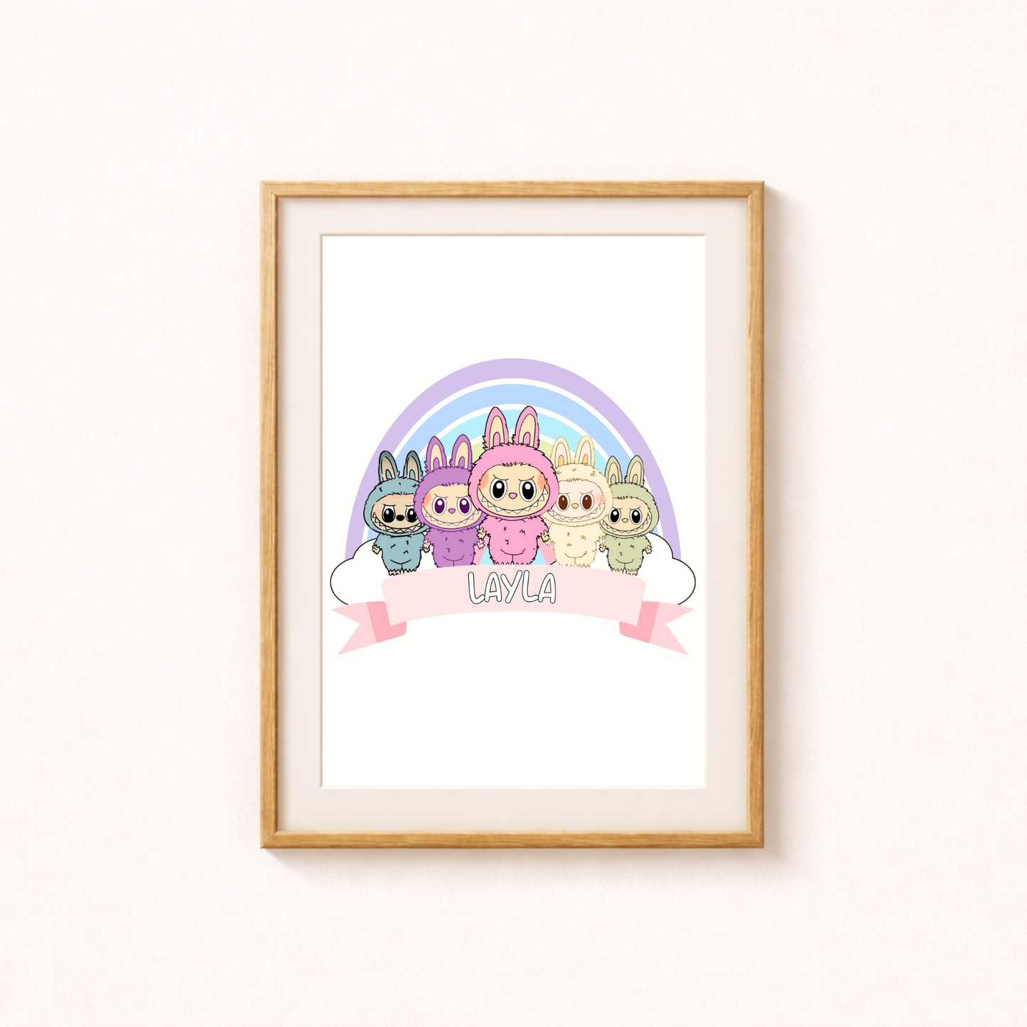 Personalised Labubu Doll Prints