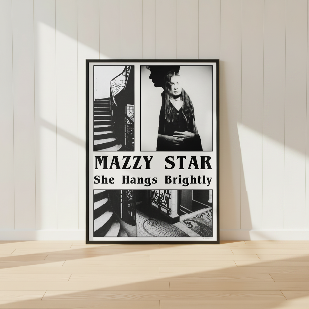 Mazzy Star - She Hangs Brightly Poster