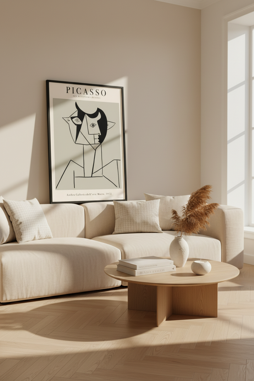 Picasso Anthea Galleria 1972 Exhibition Print