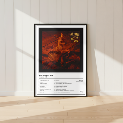 Fontaines D.C. Album Cover Print | Indie Music Poster | Irish Band Wall Art