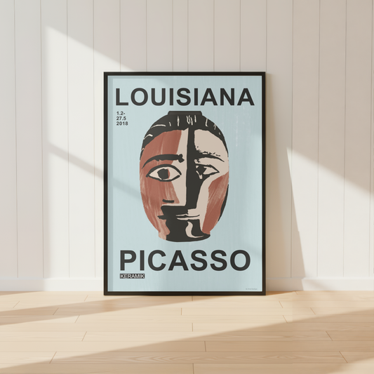 Picasso Louisiana Exhibition Poster