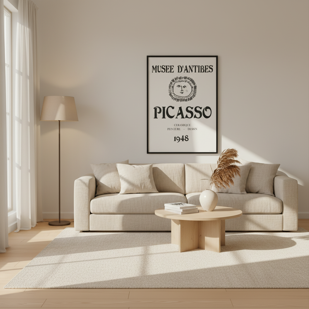 Picasso Musee D'Antibes Print