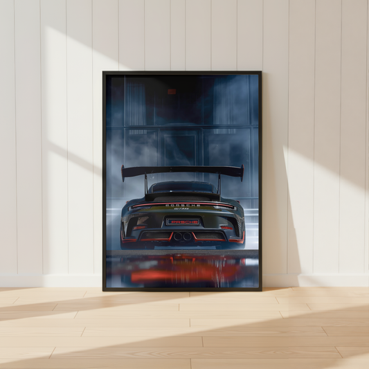 Porsche 911 GT3 Sports Car Wall Art Print