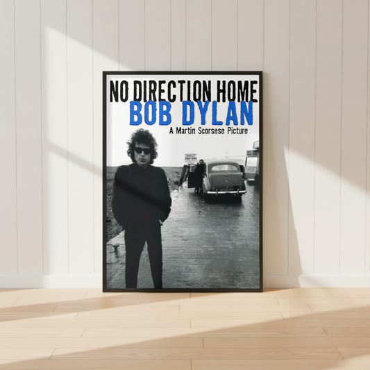 Bob Dylan No Direction Home Print | Music Documentary Wall Art Poster