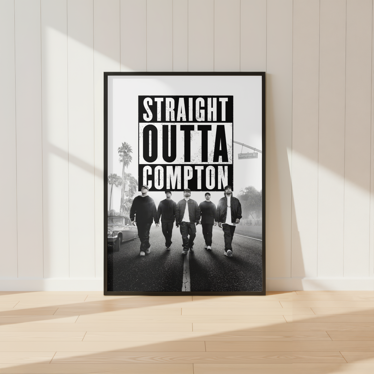 Straight Outta Compton Poster | Hip Hop Rap Music Wall Art Print