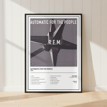 A framed R.E.M