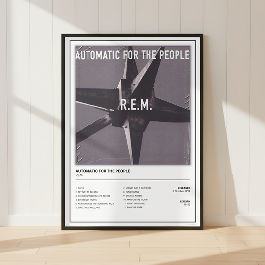 A framed R.E.M