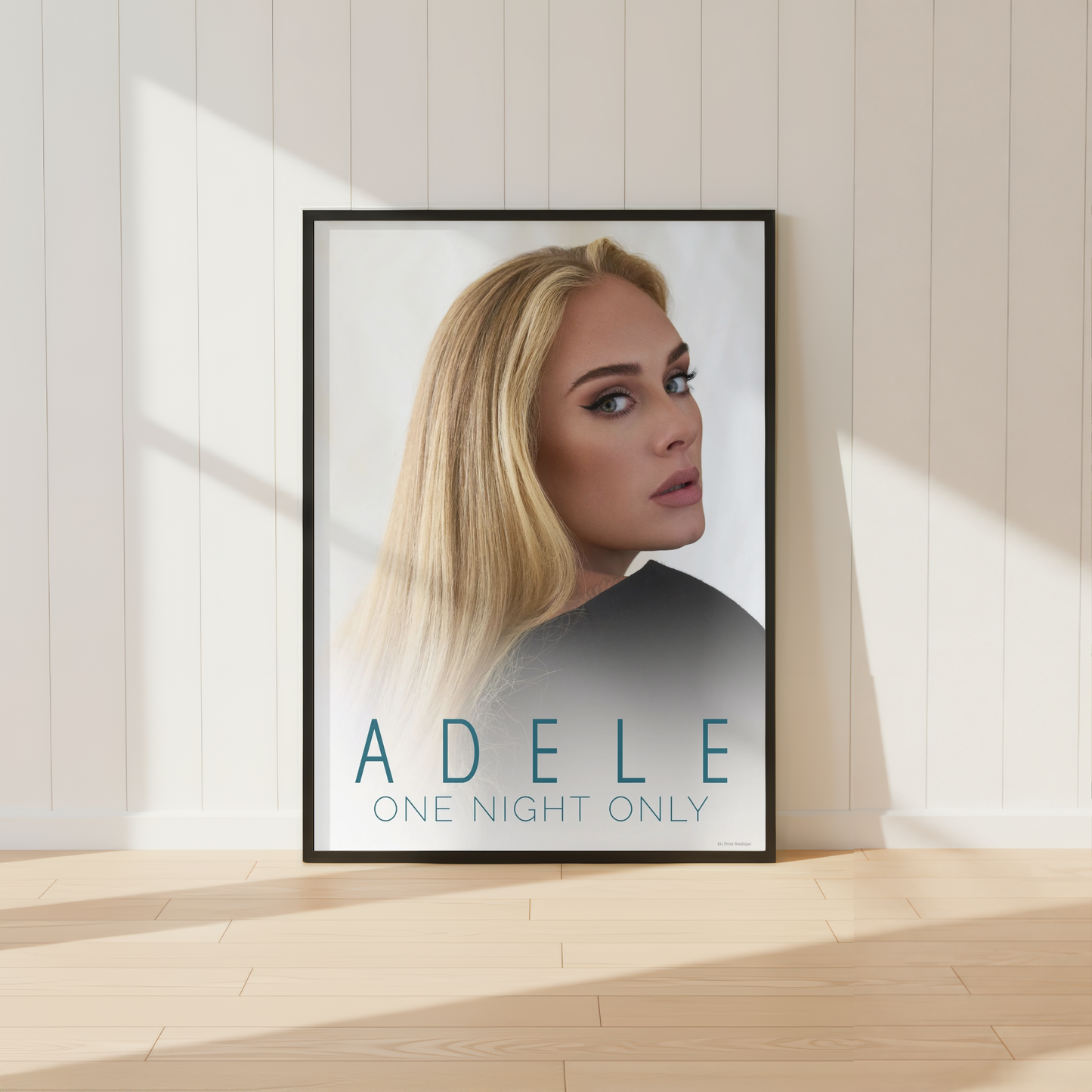 Adele One Night Only Poster Print | Modern Music Wall Art