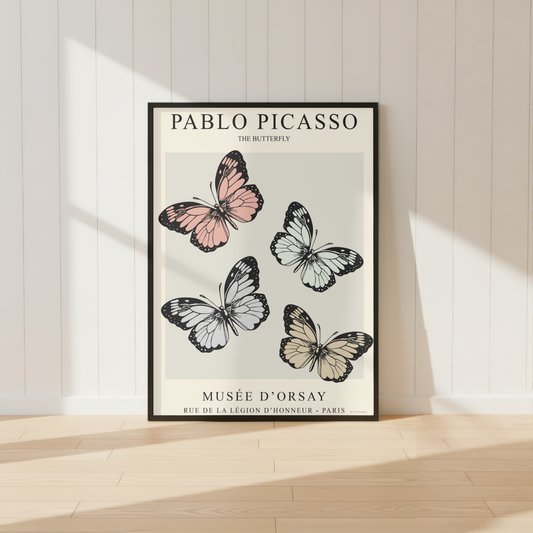 Picasso ''The Butterfly'' Print