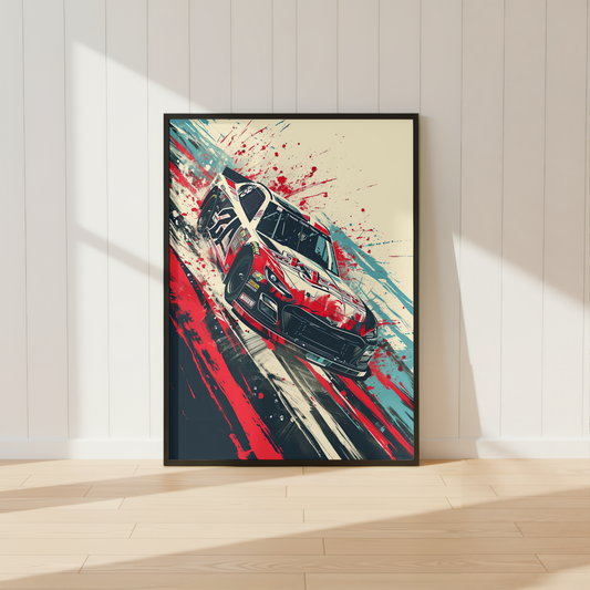 Porsche 911  Sports Car Poster