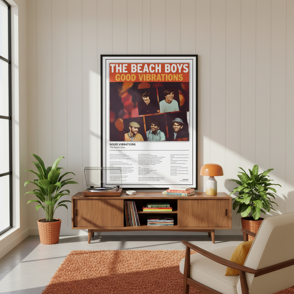 Beach Boys Good Vibrations Print