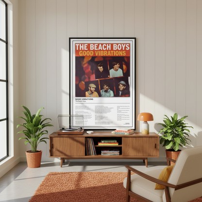 Beach Boys Good Vibrations Print