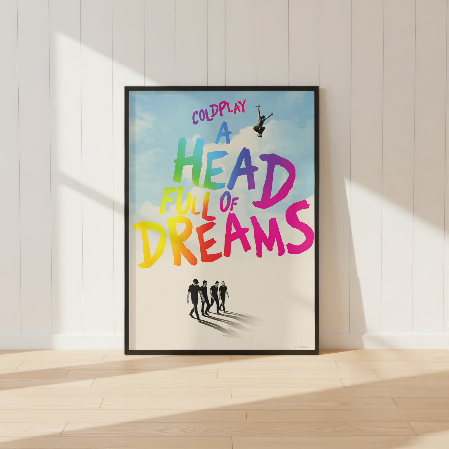 Coldplay A Head Full Of Dreams Inspired Music Wall Art Print
