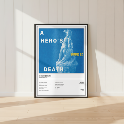Fontaines D.C. Album Cover Print | Indie Music Poster | Irish Band Wall Art