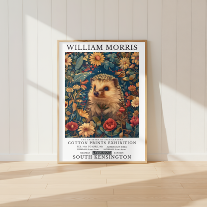 William Morris The Hedgehog Poster / Art Exhibition Print