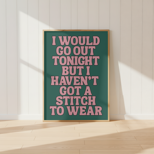 The Smiths Music Poster, This Charming Man 80's Lyric Print