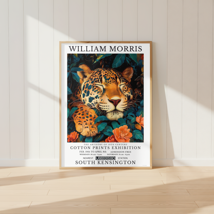 William Morris Leopard Poster / Art Exhibition Print