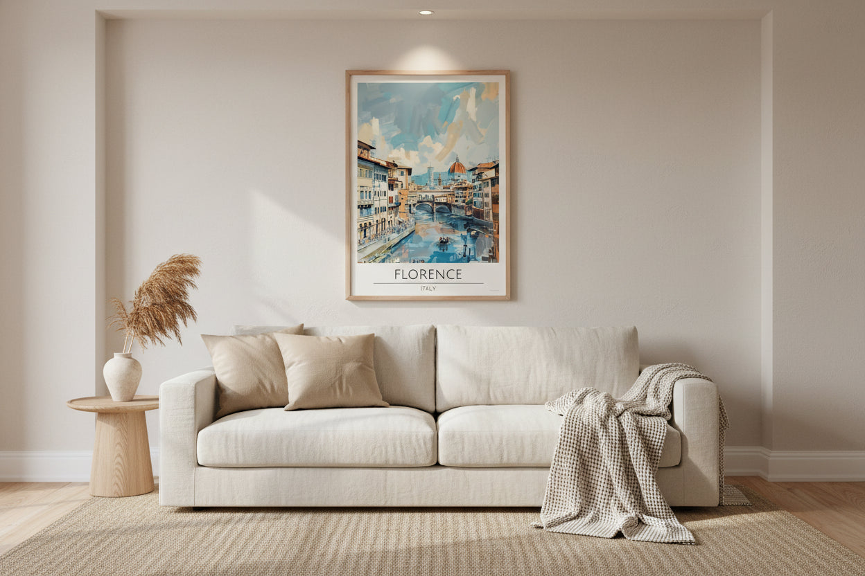 Italy, Florence Travel Print