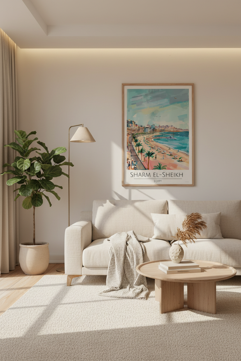 Egypt, Sharm El Sheikh Travel Print