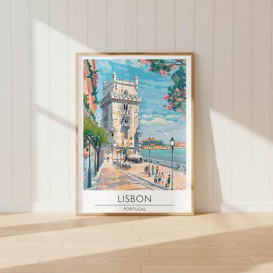 Portugal - Lisbon Travel Print
