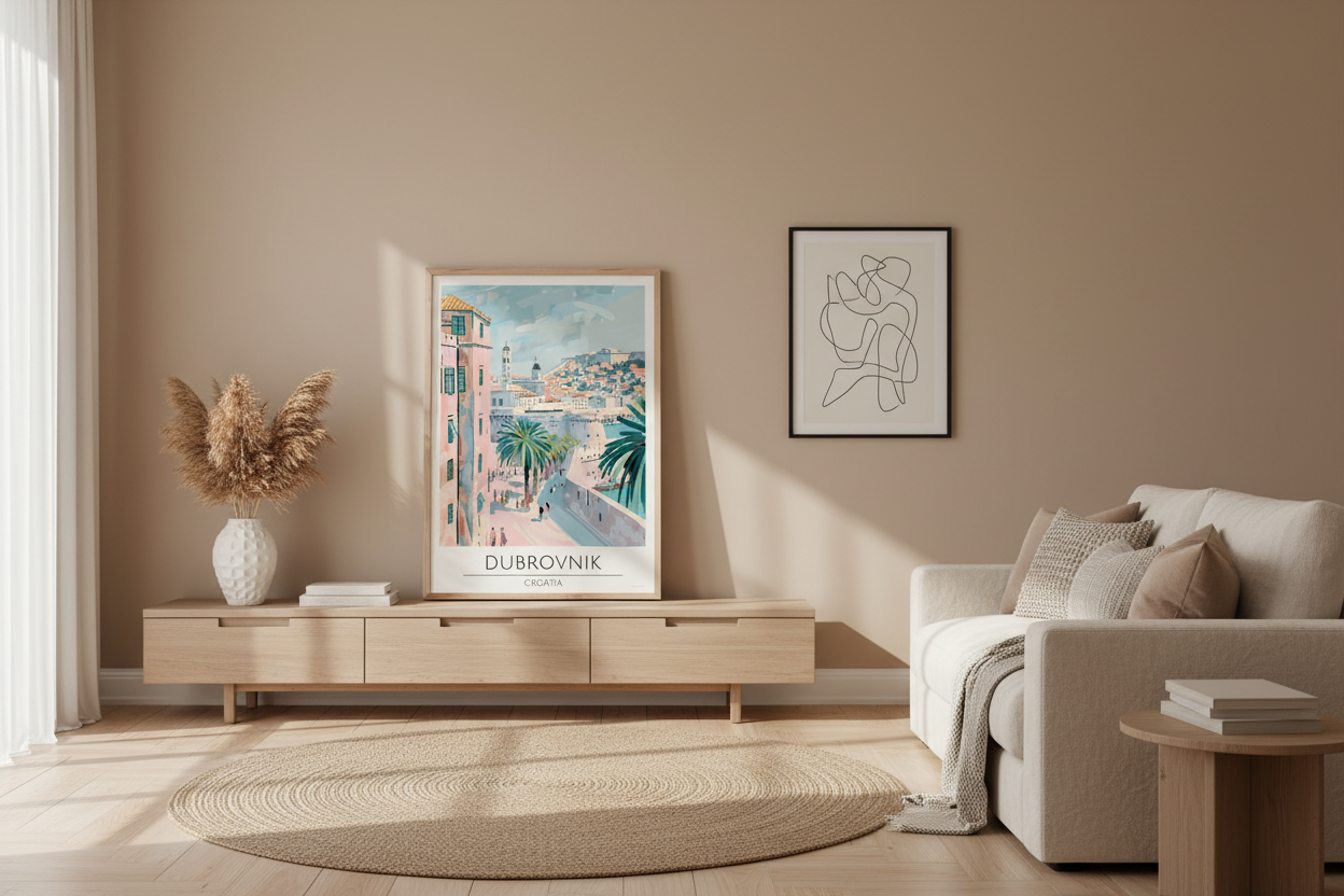 Croatia, Dubrovnik Travel Print