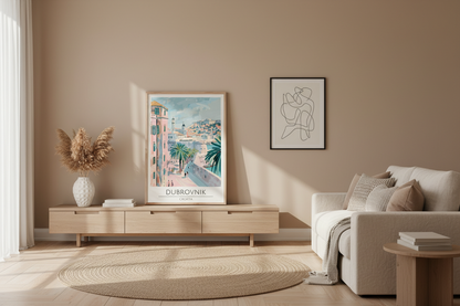 Croatia, Dubrovnik Travel Print