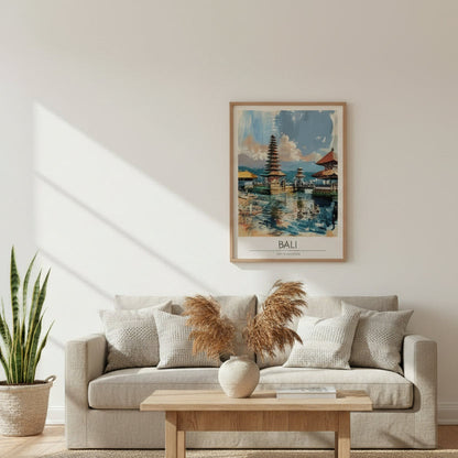 Indonesia, Bali Travel Print