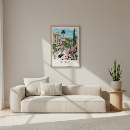 Italy - Palermo Travel Print