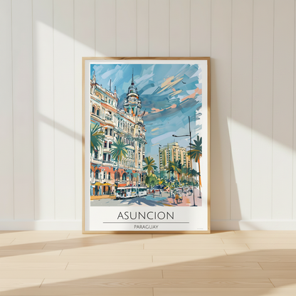 Paraguay, Asuncion Travel Print