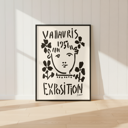 Picasso Print Vallauris Exhibition Print