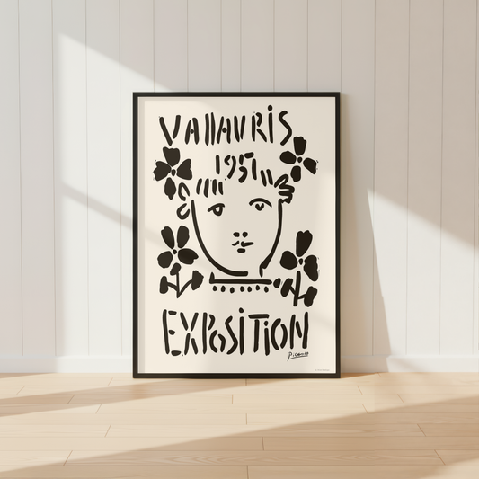Picasso Print Vallauris Exhibition Print